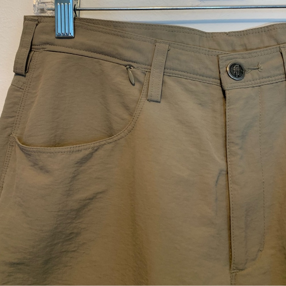 North Face Hiking Pants Olive - Picture 4 of 9